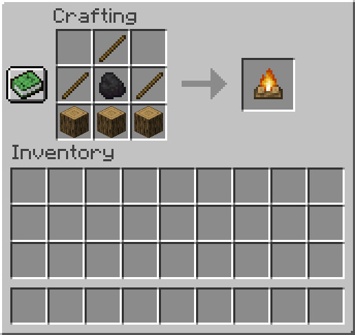 minecraft campfire 2