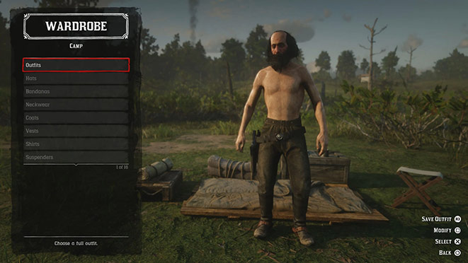 Red Dead Online меняем стиль персонажа Red Dead Online меняем стиль персонажа