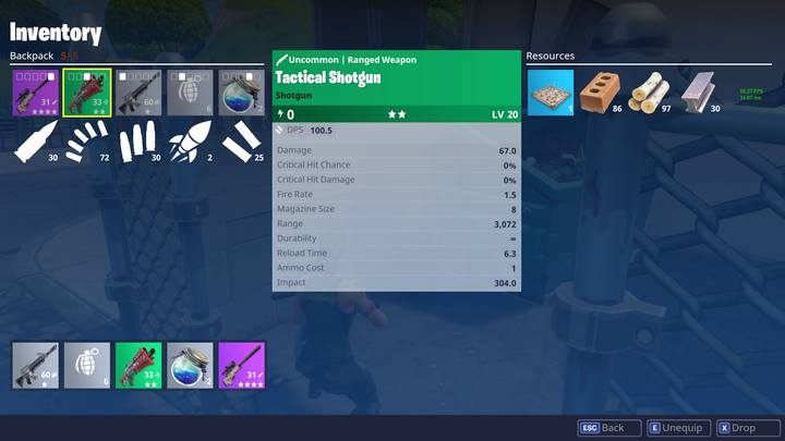 Fortnite Battle Royale - дробовики Fortnite Battle Royale - дробовики